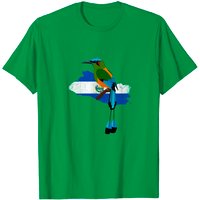 T-shirt pour hommes El Salvador Torogoz en noir — T-shirts pour hommes