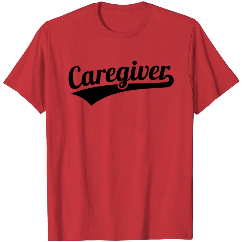 T-Shirt Caregiver pour hommes en bleu royal