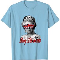 Queen Elizabeth II Men's T-Shirt in Black
