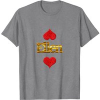 T-shirt Ellen pour hommes en noir — T-shirts pour hommes