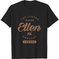 Ellen T Shirt for Men - Black