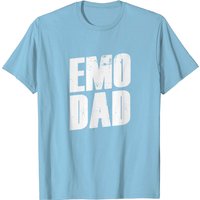 T-shirt EMO Punk Style 2000s pour hommes en noir — T-shirts pour hommes