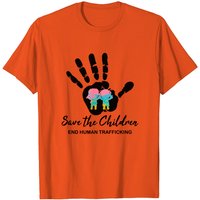T-shirt Save Our The Children Stop End Trafficking pour hommes — T-shirts pour hommes