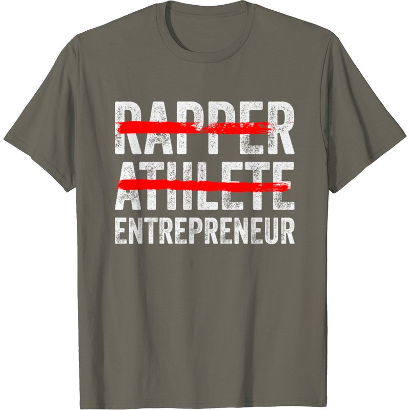 T-Shirt Business Rapper Athlète Entrepreneur pour Hommes — T-shirts pour hommes