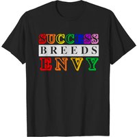 T-Shirt pour Hommes Success Breeds Envy en Noir — T-shirts pour hommes