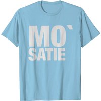 T-shirt Erik Satie pour hommes en noir — T-shirts pour hommes