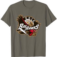 Erie Bayhawks Men's T-Shirt in Black