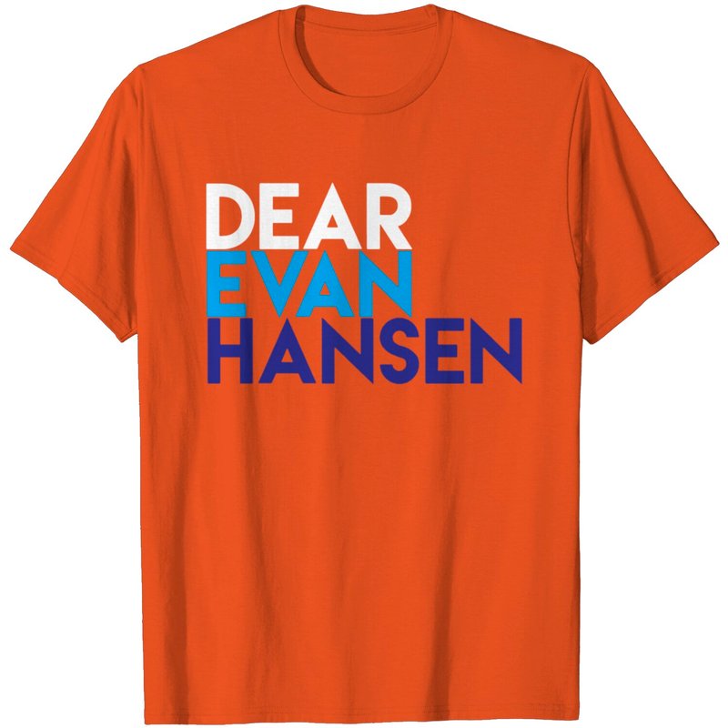 T-shirt pour hommes Dear Evan Hansen en noir — T-shirts pour hommes