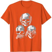 See No Evil Hear No Evil Speak No Evil T-shirt - Halloween