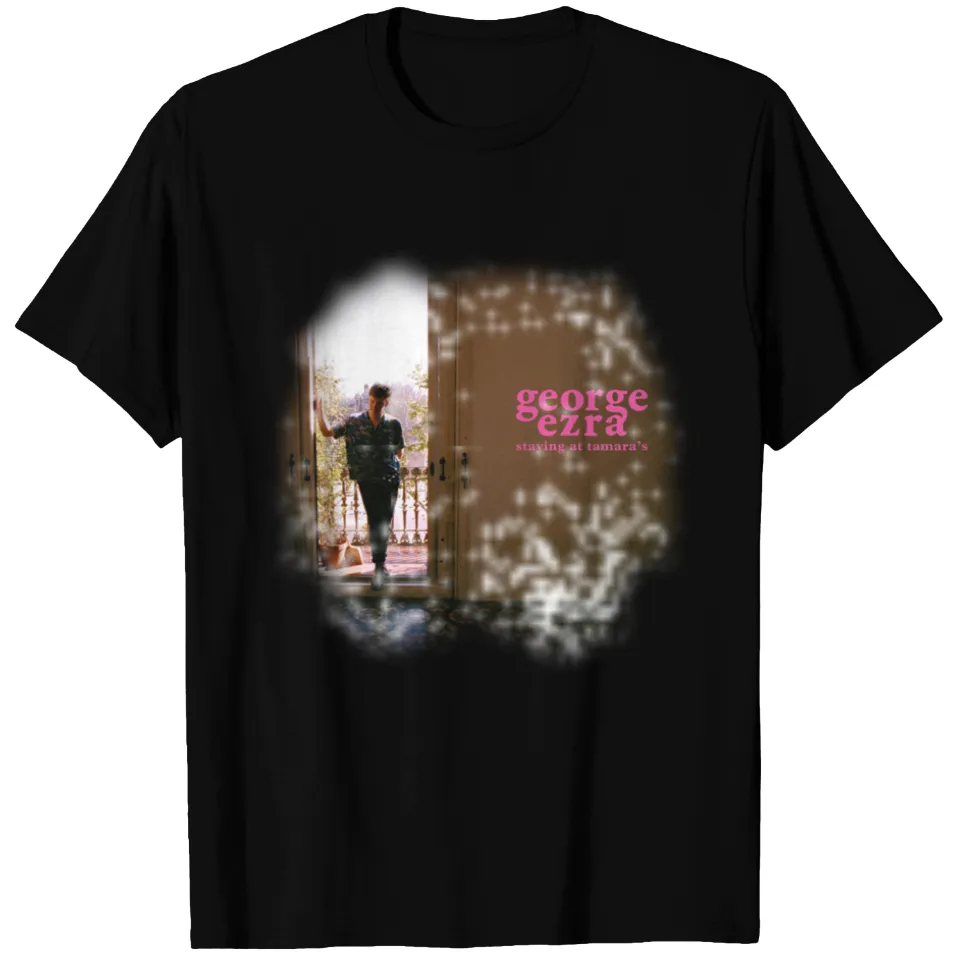 George Ezra Men's Heavyweight T-Shirt - Black