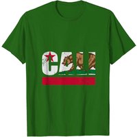 California Republic Cali Flag Vintage Fade Men's T-Shirt