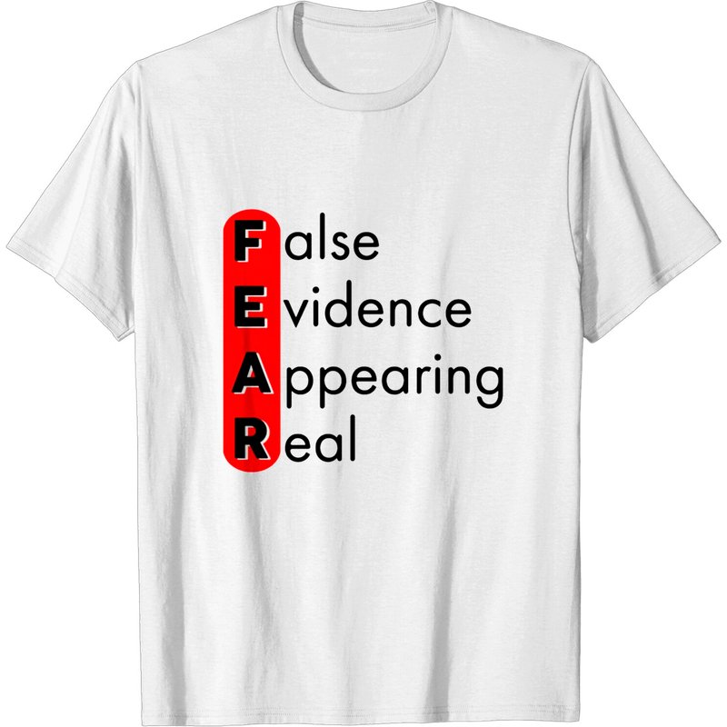 False Evidence Appearing Real Men's T-Shirt