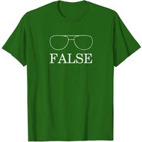 False T Shirt for Men in Black