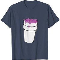 T-shirt Lean Double Cup pour hommes en noir