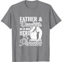 T-Shirt Père et Fille pour Hommes en Noir — T-shirts pour hommes
