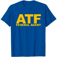 Atf Federal Agent Gift T-Shirt for Men — Mens T Shirts