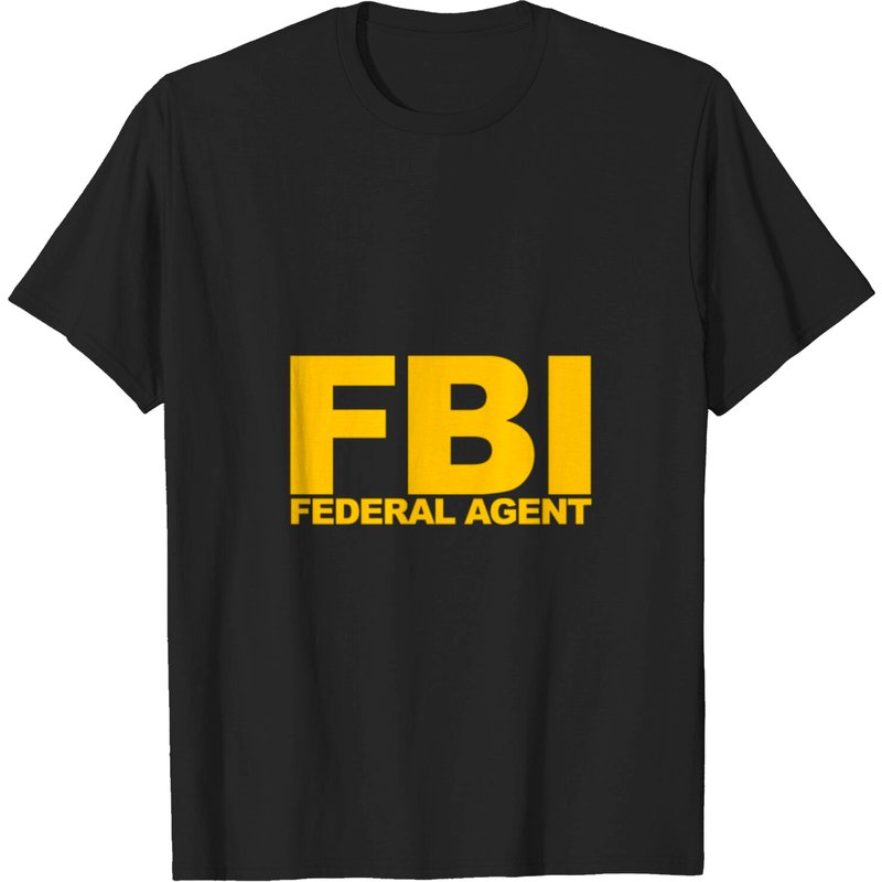 Fbi Federal Agent Gift T-Shirt for Men