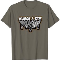 T-Shirt Kava Life pour hommes en noir — T-shirts pour hommes