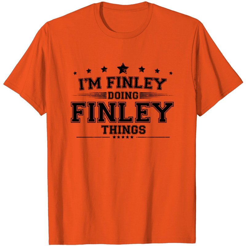 T-Shirt Finley Doing Finley Things pour hommes