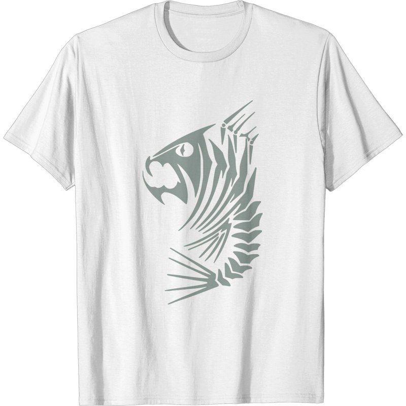 T-shirt Fish 1 pour hommes en noir — T-shirts pour hommes