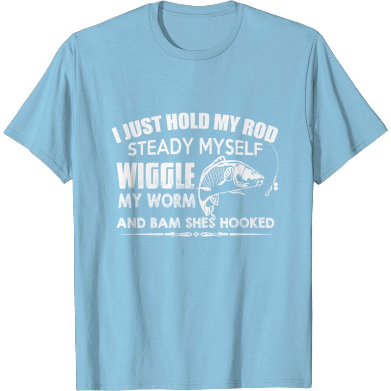 T-Shirt de Pêche pour Hommes - Noir — T-shirts pour hommes