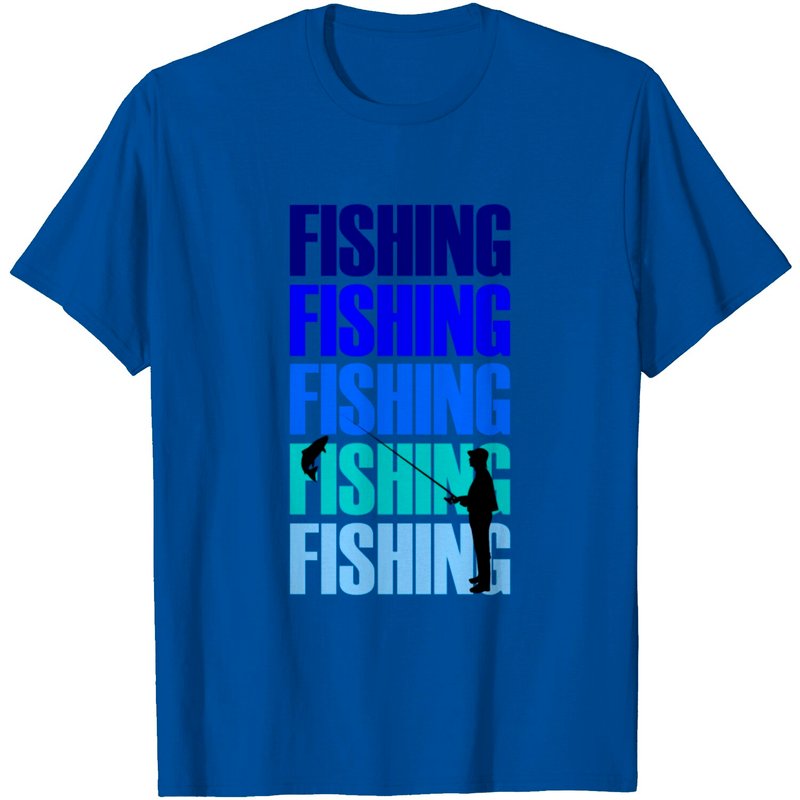 T-Shirt de Pêcheur pour Hommes - Noir — T-shirts pour hommes