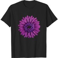 T-shirt à fleurs pour hommes - Noir