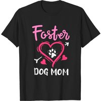 T-Shirt Adoption pour Hommes Foster Dog Mom — T-shirts pour hommes
