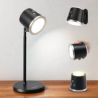 Cordless Desk Lamp with Magnetic Wall Mount and Dimmable Brightness — Led Desk Lamp