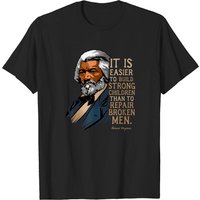 T-Shirt Citation de Frederick Douglass pour le Mois de l'Histoire des Noirs — T-shirts pour hommes
