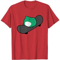 T-Shirt Grenouille de Skate pour Hommes en Noir — T-shirts pour hommes