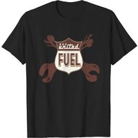 Fuel T Shirt for Men in Black
