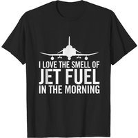 T-Shirt I Love The Smell Of Jet Fuel In The Morning pour Hommes — T-shirts pour hommes