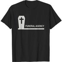 Funeral Coffin Death T-Shirt for Men