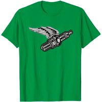 Super Plug T Shirt for Men in Royal