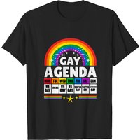 Gay Agenda Gay Pride T-Shirt for Men