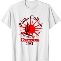 Ricks College Men's T-Shirt in Black — Mens T Shirts