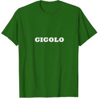 T-Shirt Gigolo pour hommes - Noir — T-shirts pour hommes