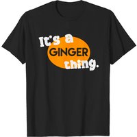 Ginger T Shirt for Men in Black