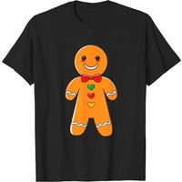 Christmas Gingerbread Man T-Shirt for Men — Mens T Shirts