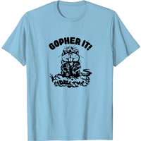 Gopher It T Shirt for Men in Royal — Mens T Shirts