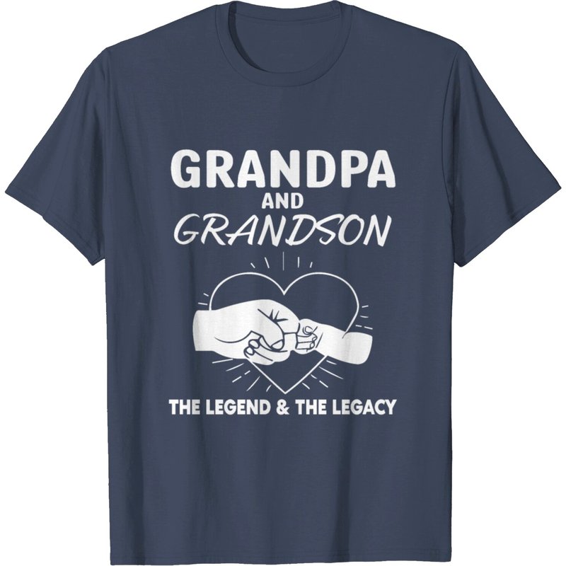 T-shirt Grandpa et Petit-fils Légende & Héritage pour Hommes — T-shirts pour hommes