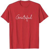 T-Shirt Grateful pour Hommes - Noir