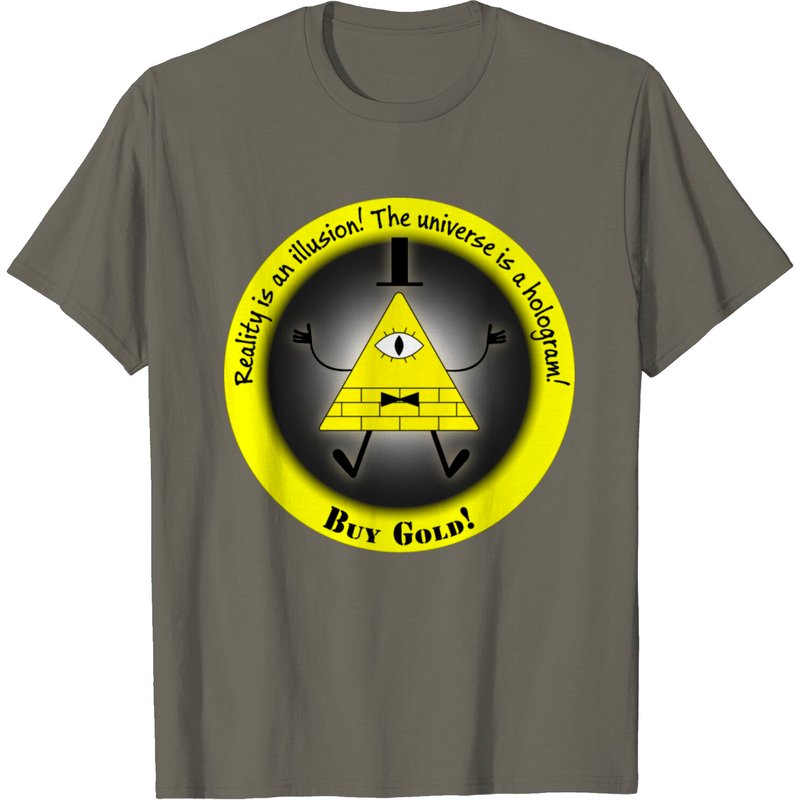 T-Shirt Reality Is An Illusion pour Hommes — T-shirts pour hommes