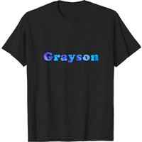 T-Shirt Grayson pour hommes - Noir