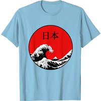T-shirt Japan Circle pour hommes - Noir