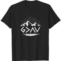 T-shirt pour hommes God Is Greater Than The Highs And Lows — T-shirts pour hommes