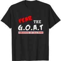 T-Shirt Noir GOAT pour Hommes - Thème Basketball — T-shirts pour hommes