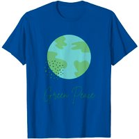 T-Shirt Greenpeace pour hommes en noir