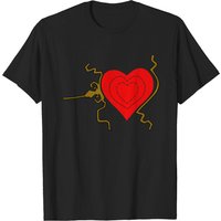 T-Shirt Grinch Heart pour hommes en trois tailles — T-shirts pour hommes